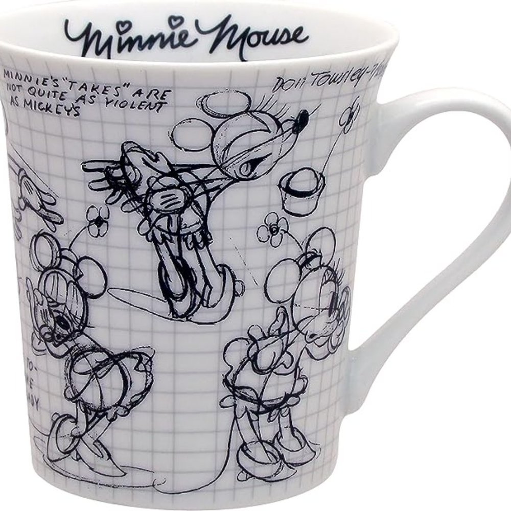 Disney Don Towsley Sketchbook Minnie Mouse Mug